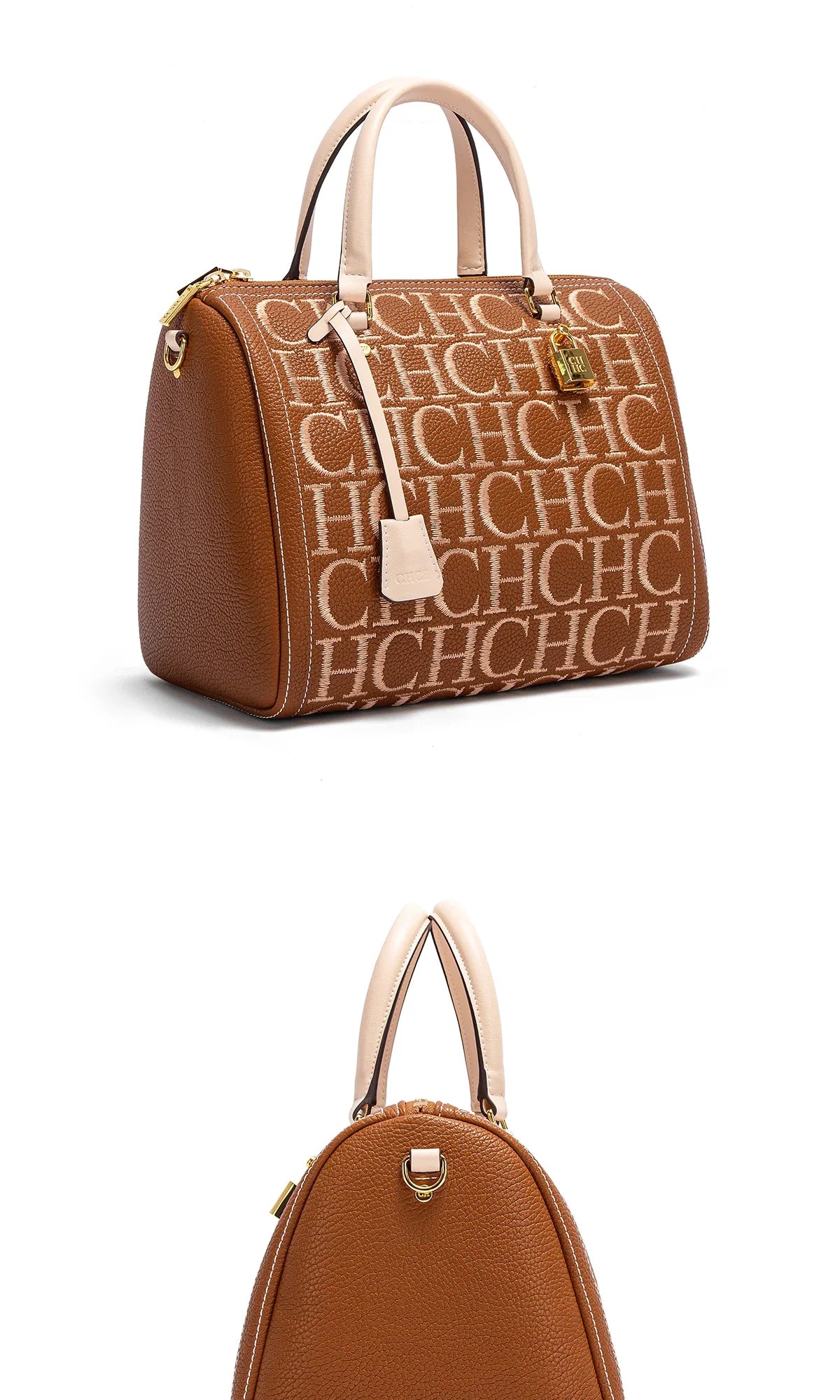 Women's Shoulder Bag Vintage Fashion Embroidered Letter Design Handbag Tote Bags