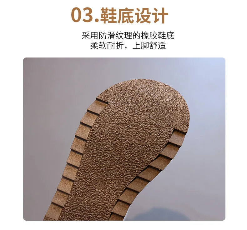 High-top Gladiator Platform Shoes Kids Wedding Party Footwear New Summer Little Girl Children Sweet Princess Long Sandals