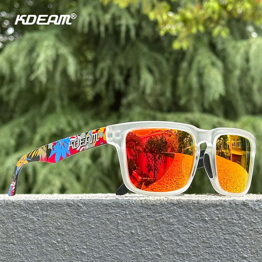 Unisex Square Sunglasses Polarized Coated Lens Suitable For Driving Fishing Sunglasses Anti-Blue Light Computer Eyeglasses