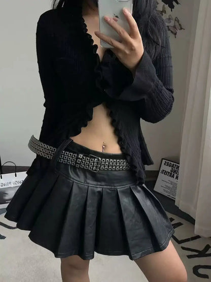Women Belt  Fashion Square Beads, Willow Nails, Three Exhaust Eyes, Punk Street Cool, Personalized Men's and Women's Belts