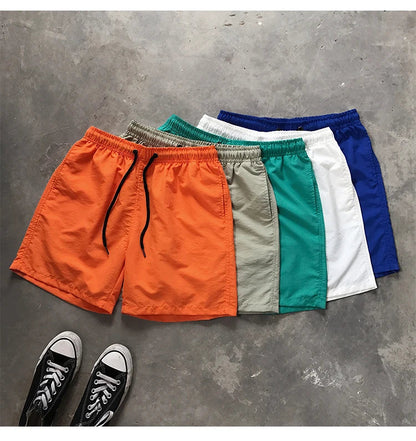 2026 Summer Men's Swimwear Swim Shorts Trunks Beach Board Shorts Swimming Pants Mens Running Sports Surffing Shorts Male M-5XL