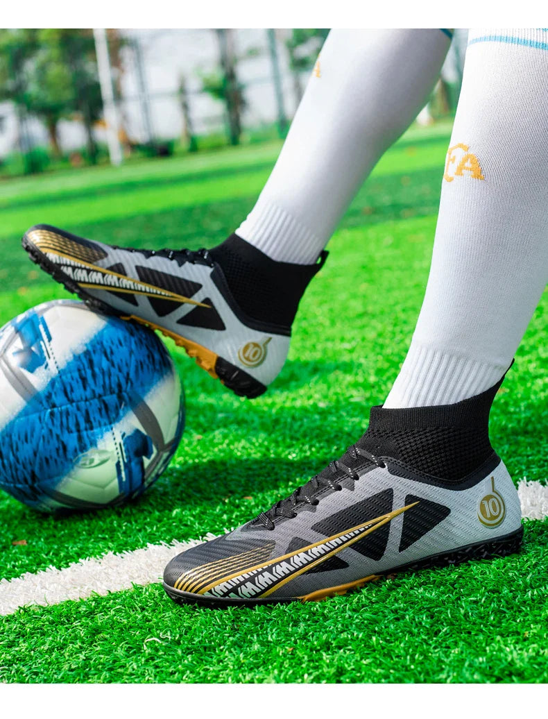 Professional Football Boots Men Soccer Shoes Society Football Cleats Ultralight Training Soccer Sneakers Men Outdoor Sports Shoe