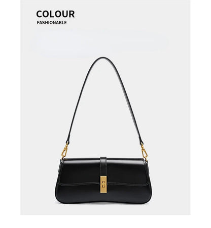 Women Genuine Leather Shoulder Bag Female Fashion Handbag Totes Small Underarm Bag Casual Daybag Mini Purse -KG1313
