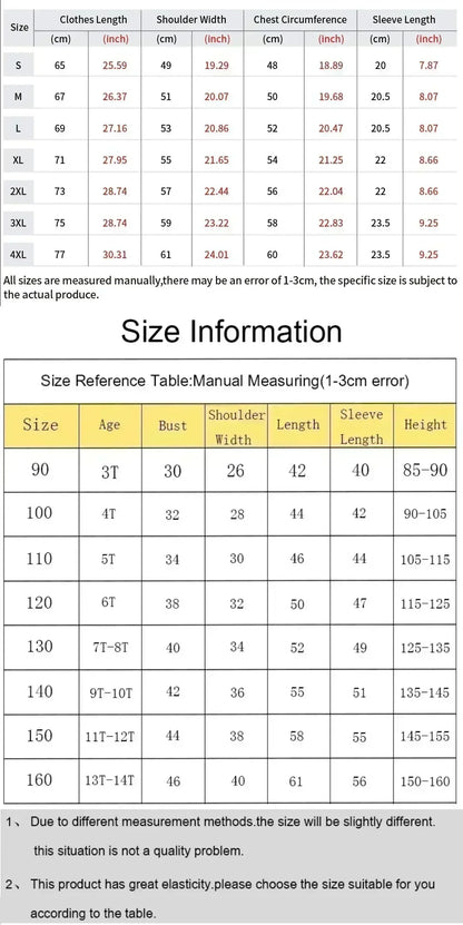 Printed Short Sleeve T-Shirt Men's and Women's 2025 Summer Fashion Casual Cotton Top Clothes