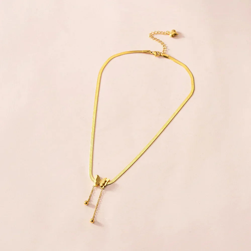 Korean Fashion Sweet Heart Shaped Necklace For Women Crystal Zircon Pendant Clavicle Chain Elegant Romantic Party Gift Jewelry