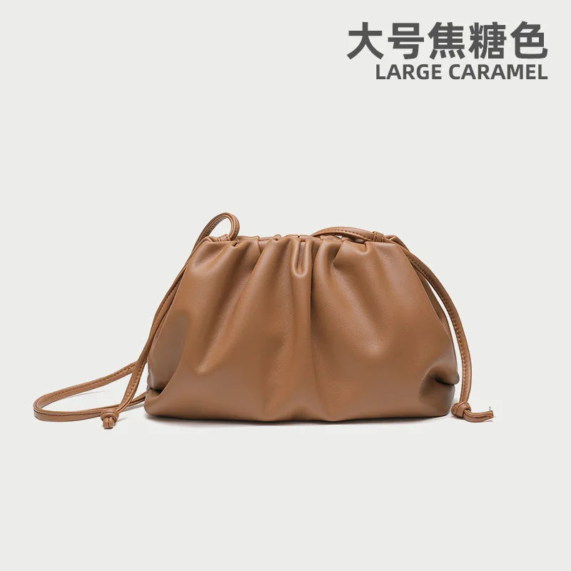 Soft Pu Leather Women Shoulder Bag High Quality Small Cloud Crossbody Bags for Women Fashion Female New Handbags Messenger Bags