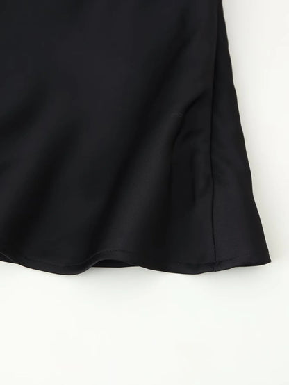 European and American style 25 winter new lace detail decoration heart-shaped neckline fine shoulder strap silk texture top