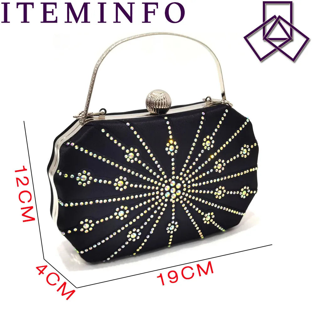 2025 Summer New Design Specials Italian Women Shoes and Bag Set Wine Color Comfortable High Heels With Rhinestone