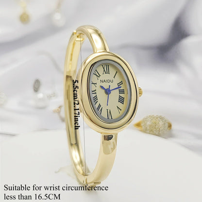 Brand Quartz Watch for Women Luxury Gift Girl Wristwatches Ladies Bracelet Wristwatches Stainless Steel Strap Small Dial Watch
