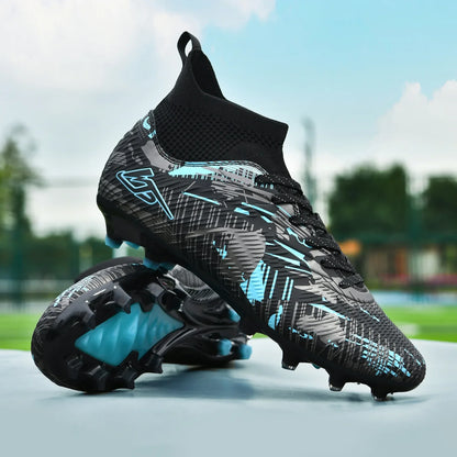 Men Soccer Shoes TF/FG Sneaker Boy Comfortable Society Original Resistant Top Quality Football Shoes Long Spikes Football Boots