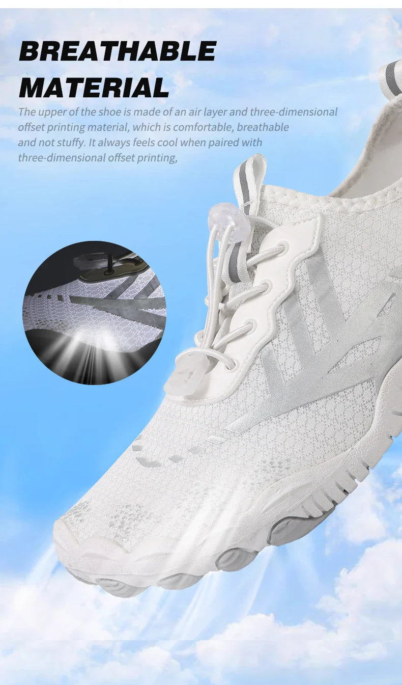 Quick Dry Water Shoes For Men Women Barefoot Shoes Beach Aqua Shoes Lightweight Sports Sneakers Hiking Surfing Boating Fishing