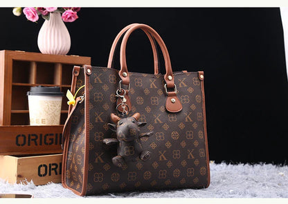 Light luxury brand women's bag 2025 new fashionable and versatile single shoulder crossbody high-end handbag with large capacity