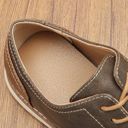 Casual shoes men fashion comfortable leather loafer men