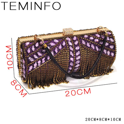 New Italian Design Noble Dual-Purpose Three-Dimensional Bag And Ladies Heel Shoes Shiny Material For Nigeria Wedding Party