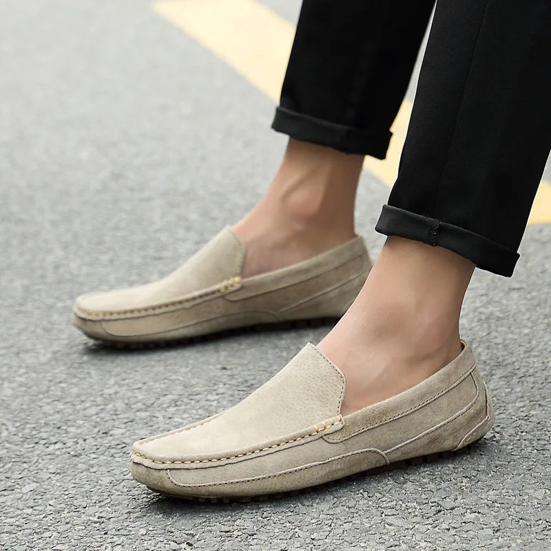 Leather Man Loafers Luxury 2022 Casual Shoes For Men Boat Shoes Handmade Men Slipon Driving Shoes Male Moccasins Zapatos
