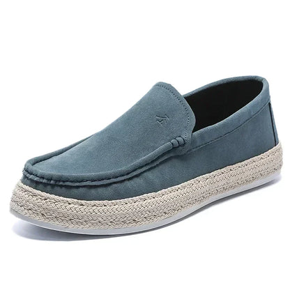 Calçados Masculinos Leves Casuais, Tênis Masculino Respirável para Caminhada, Mocassins, Sapatos Preguiçosos, Sapatos de Condução Antiderrapantes, Sapatos Confortáveis de Pano