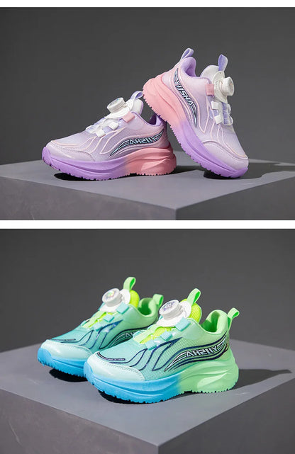 Kids Basketball Shoes Breathable Sneakers for Boys Girls Student Gym Sports Shoes Mesh Outdoor Running Sneaker