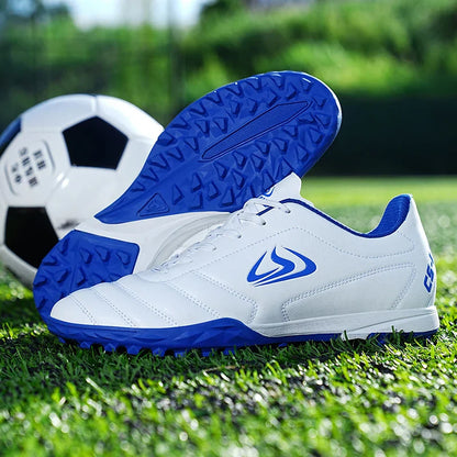 New Men Football Boots Futsal Soccer Shoes TF FG Grass Cleats Comfortable Outdoor Training Shoes Match Breathable Sport Indoor