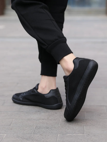 Wide Toe Casual Shoes for Men and Women Barefoot Soft Sole Flats Non Slip Walking Footwear Plus Size Comfortable