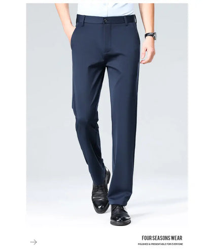 Mens Golf Pants with 4 Pockets Stretch Lightweight Quick Dry Breathable Slacks Casual Work Dress Pants for Men