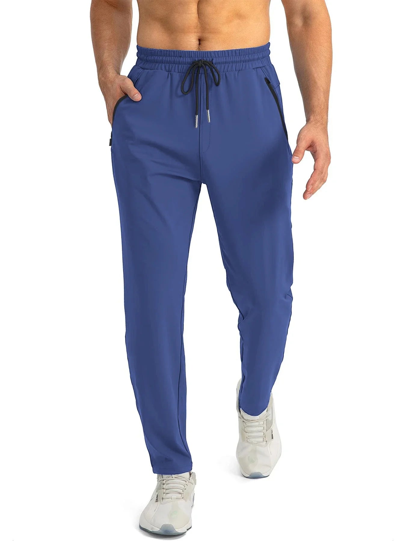Men's Lightweight Quick Dry Sport Pants with Elastic Waist Outdoor Gym Workout Running Jogger Athletic Sweatpants Quality