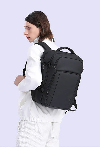 New Design Large Capacity Oxford Men 15.6 inch Laptop Backpack Softback Business Waterproof Backpacks with USB Charing