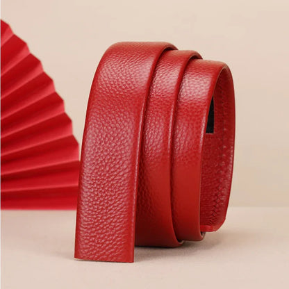 Men's High-Quality Belt 110cm 120cm 130cm Luxury Belt, Men's Automatic Buckle Jeans Men's Belt Suit Belt