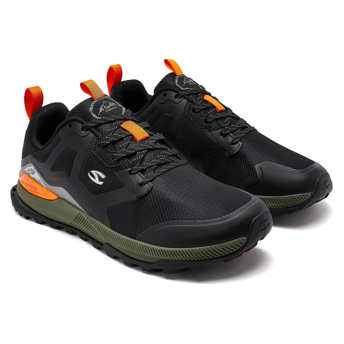 Unisex Hiking Shoes Women Men Trail Running Outdoor Sneakers Artificial Leather Non Slip Lace-Up Walking Shoes