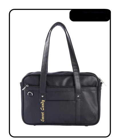 Briefcase high Students Bag Schoolbags Shoulder Bags14-16inch Laptop Bag's Messenger Bags Office HandbagPU Leather tote bag