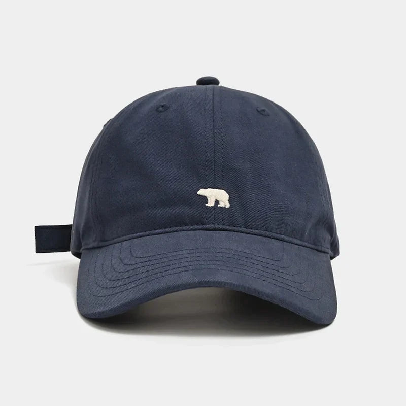 Unisex Cartoon Bear Embroidery Baseball Cap Men Women Soft Cotton Hip Hop Snapback Caps Unisex Sports Dad Trucker Sun Visor Hat
