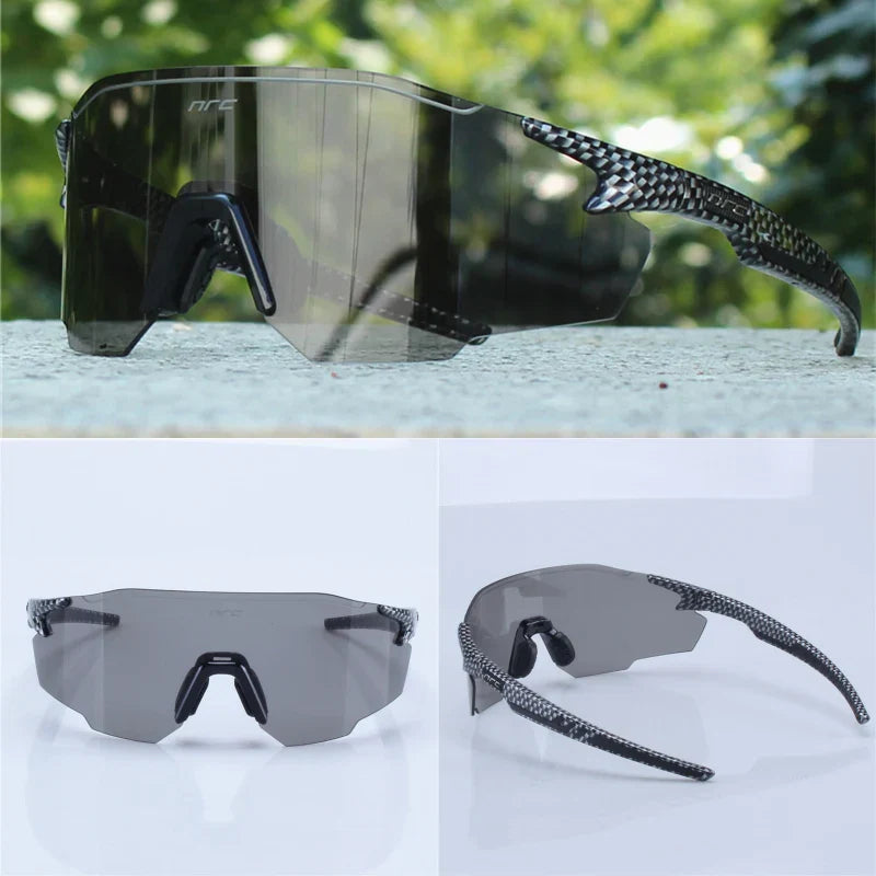 Men Cycling Sunglasses UV400 TR90 Sports Bicycle Glasses MTB Mountain Bike Fishing Hiking Riding Eyewear for Women sport