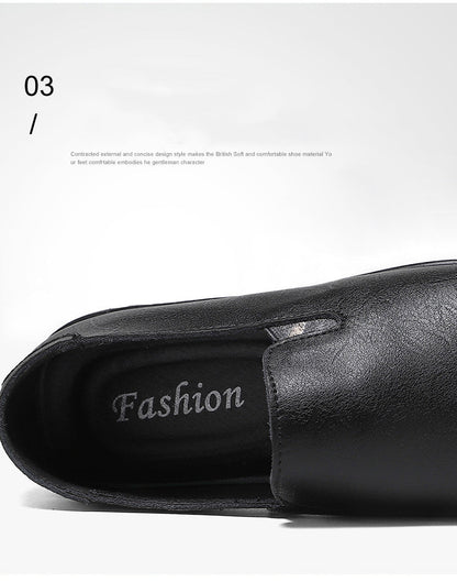 Leather Men Shoes Casual Luxury Brand Soft Italian Mens Loafers Moccasins Breathable Slip on Lazy Driving Shoes Plus Size 37-47