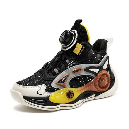 Children‘s Basketball Shoes Non-slip Waterproof Basketball Training Sneakers Boys Girls Cushioned Athletic Shoes Running Shoes