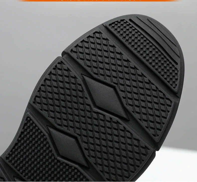 Fashion Safety Shoes Men's Work Steel Toe Caps Male Indestructible Protective Shoes Puncture-Proof Security Footwear Work Boots