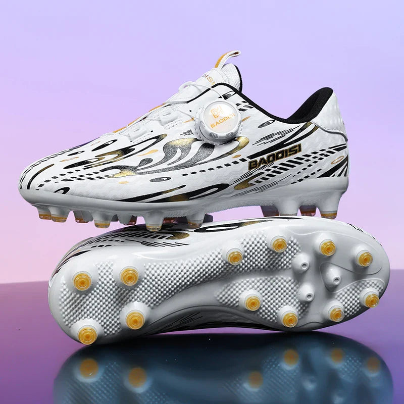 New Kids Football Boots Society Cleats Soccer Shoes Professional Children Football Field Boots Original Non Slip Sneakers Fast