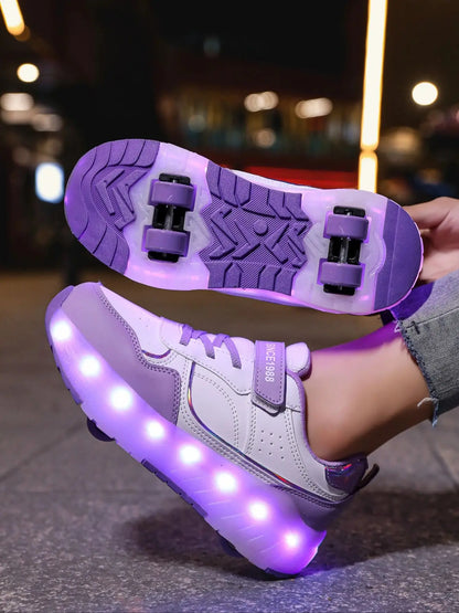 Popular and fashionable children's and teenagers' walking shoes upgraded version enhances stability, detachable dual-use sports