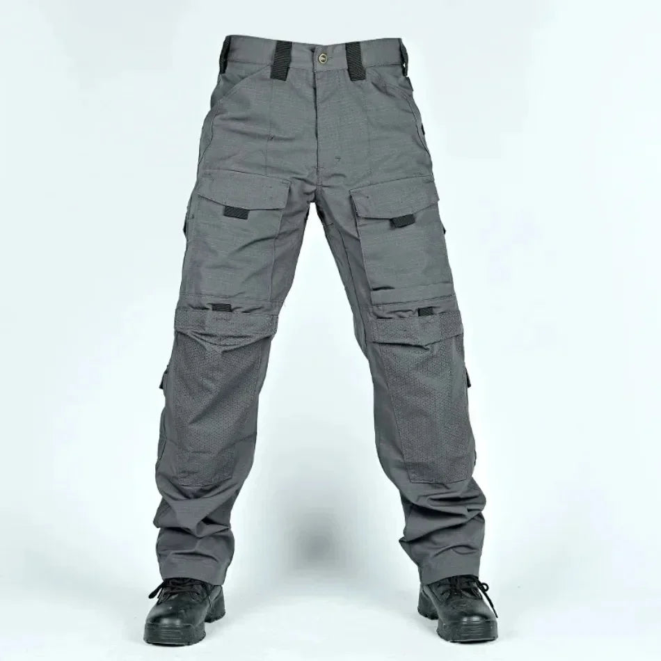 New Men Tactical Pants Quick Drying Multi-Pocket Cargo Pants Casual Tactical Trousers Wear-Resistant Work Traning Pant Loose