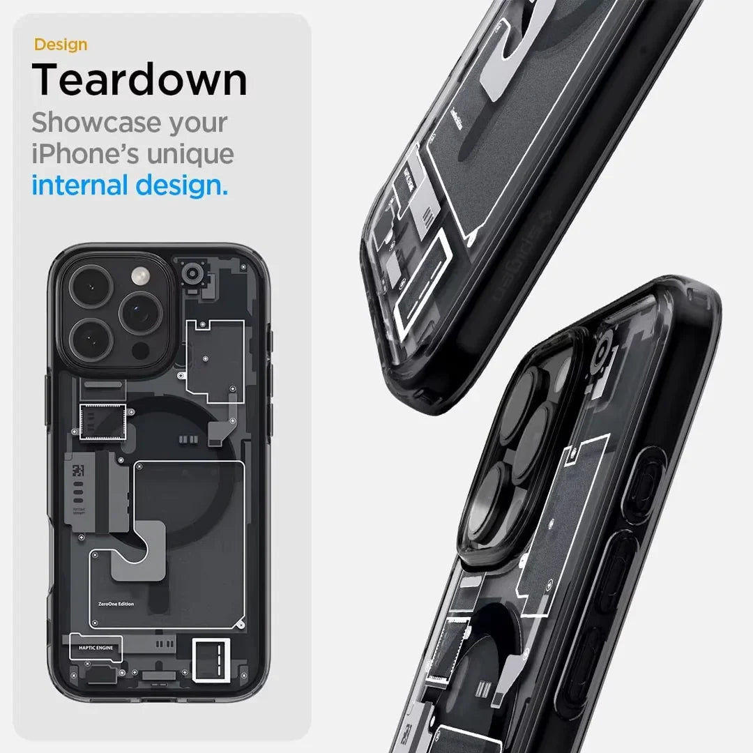 For SP iPhone 16 Pro Max Hybrid Zero One MagFit Precise camera Case for iPhone 16 15 14 13 12 11 Pro Plus Pro Max Case