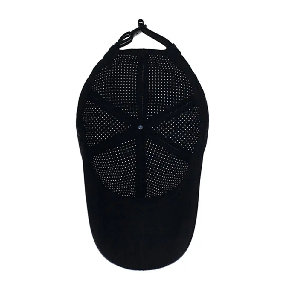 Breathable Quick Dry Baseball Cap Mesh Sun Hat Golf Tennis Cap For Outdoor Sports Running Hiking Camping For Men Women