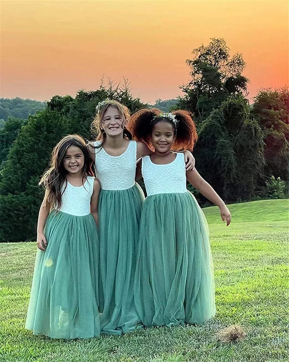 Vestido de Festa Princesa Renda para Menina Bebê Crianças Vestidos de Aniversário de Casamento de Verão Roupa Infantil 2 4 6 8 10 12 14