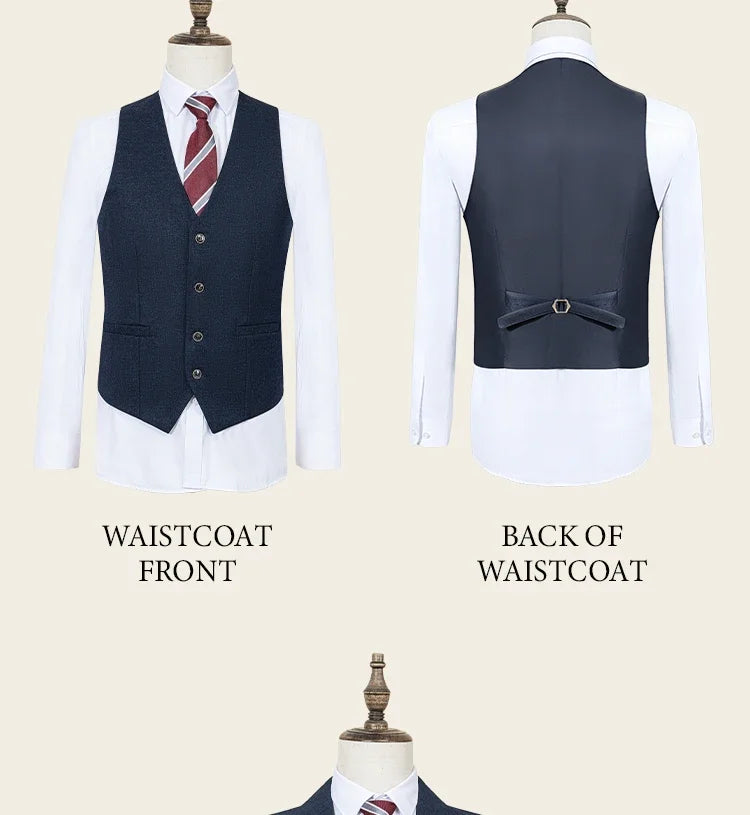 High Quality Dark green Male Groom Wedding Blazers Slim fit casual evening gown Business Office  Men's Suits