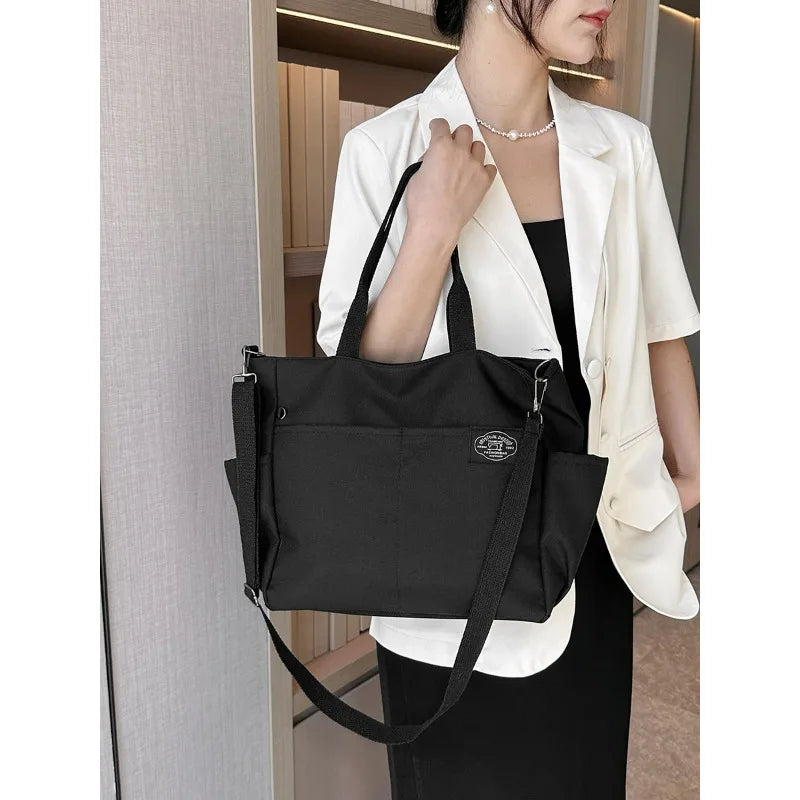 2025 New Unisex Single-Shoulder Bag, Oxford Waterproof Material, Handy Versatile Laptop Bag, Large Capacity Crossbody Bag