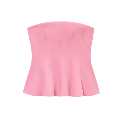 Sexy Butter Yellow Cami Ruffles Tube Top Women Fashion 2025 Summer Strapless Y2K Girl Streetwear Tops Holiday Party Tops