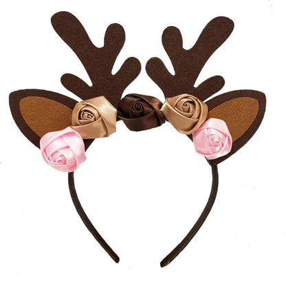 Christmas Deer Costume for Baby Girls Tutu Dress Reindeer Kids Animal Birthday Outfit Children Halloween Costumes Girl Clothes