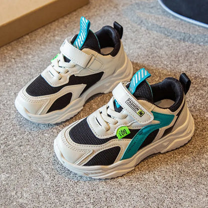 Kids Sneakers for Boys Girls 2025 Spring New Children's Walking Shoes Breathable Mesh Student School Basketball Kids Shoes