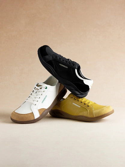 Women Men Barefoot Shoes Wide Toe Box Lightweight Sneakers Casual Color-Blocking Artificial Leather Walking Shoes