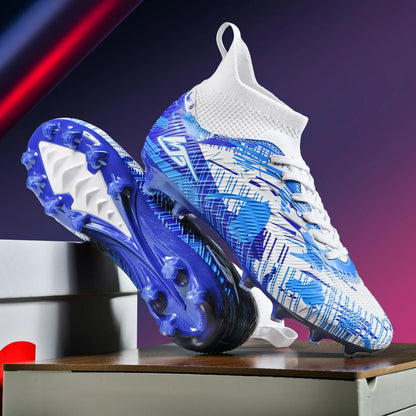 Men Soccer Shoes TF/FG Sneaker Boy Comfortable Society Original Resistant Top Quality Football Shoes Long Spikes Football Boots