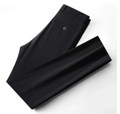 Men's Casual Pants: Breathable & Lightweight for Summer Comfort Business Casual Men's Work Trousers