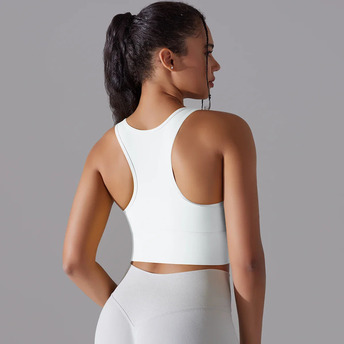 Nylon Sexy Women's Sports Bra Top Women Tight Elastic Gym Sport Yoga Bras Crop Top Yoga Clothes Stretch Women Sports Underwear