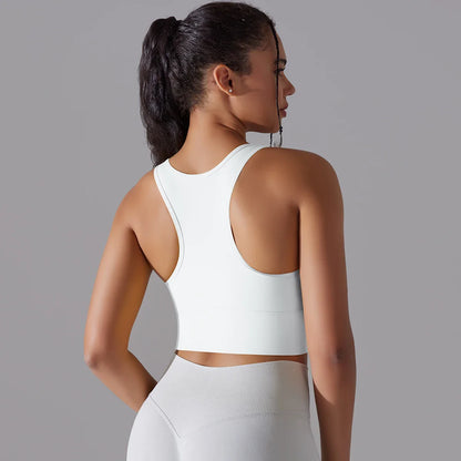 Nylon Sexy Women's Sports Bra Top Women Tight Elastic Gym Sport Yoga Bras Crop Top Yoga Clothes Stretch Women Sports Underwear